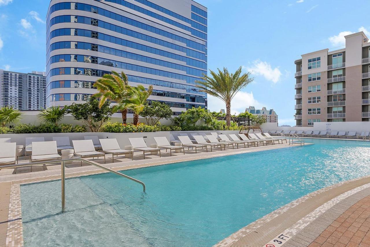 Apartamento Downtown Fort Lauderdale Studio W Wd Pool Gym Mia-10 Exterior foto